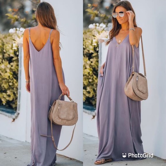 beach dress with pockets